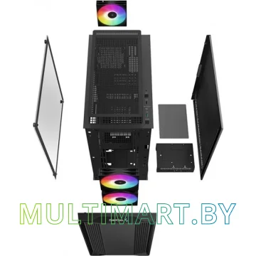 Корпус DeepCool CC360 ARGB + PF650 (R-CC360BK-PF650-R-1) картинка 13